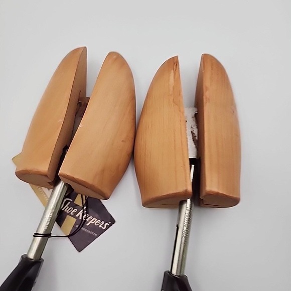 Wooden Plastic Metal Shoe Tree Stretcher Rochester Shoekeepers size 5 NWT - Picture 6 of 6
